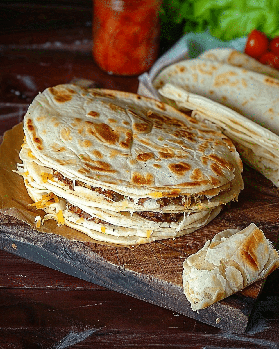 Simple Homemade Roti John