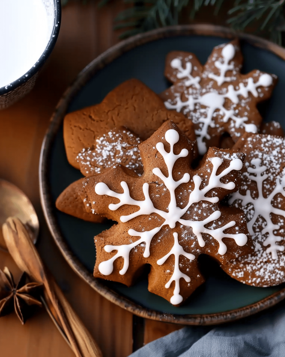 Soft Gingerbread Cookies with Maple Glaze – The Ultimate Christmas Treat