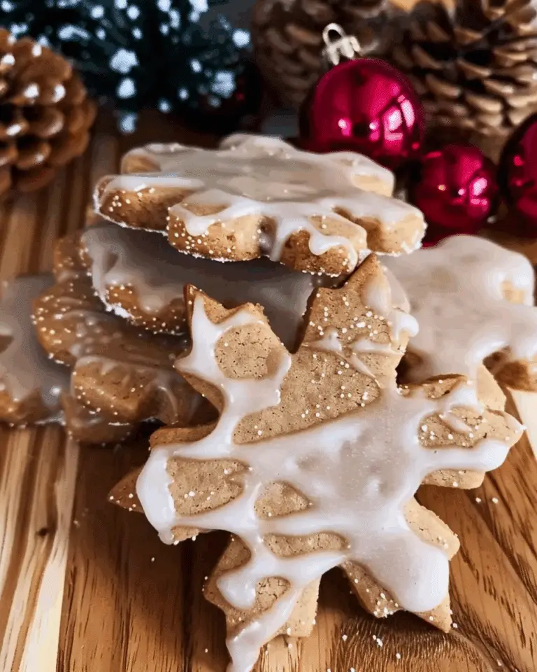 Soft Gingerbread Cookies with Maple Glaze – The Ultimate Christmas Treat
