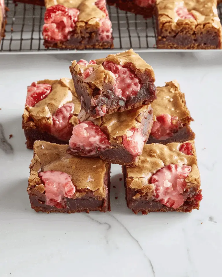 Strawberry Brownies