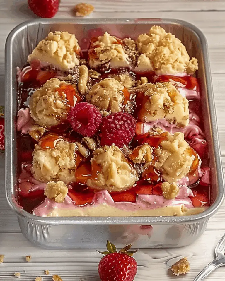 Strawberry Cheesecake Dump Cake