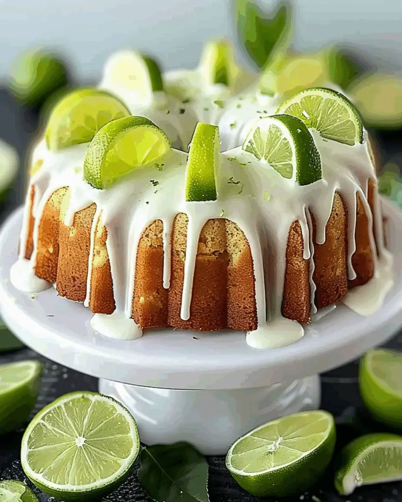 Moist Tangy Key Lime Pound Cake