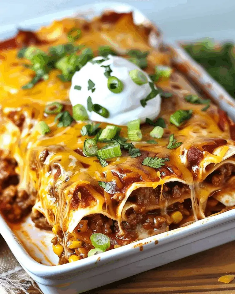 Taquito Enchilada Casserole Recipe
