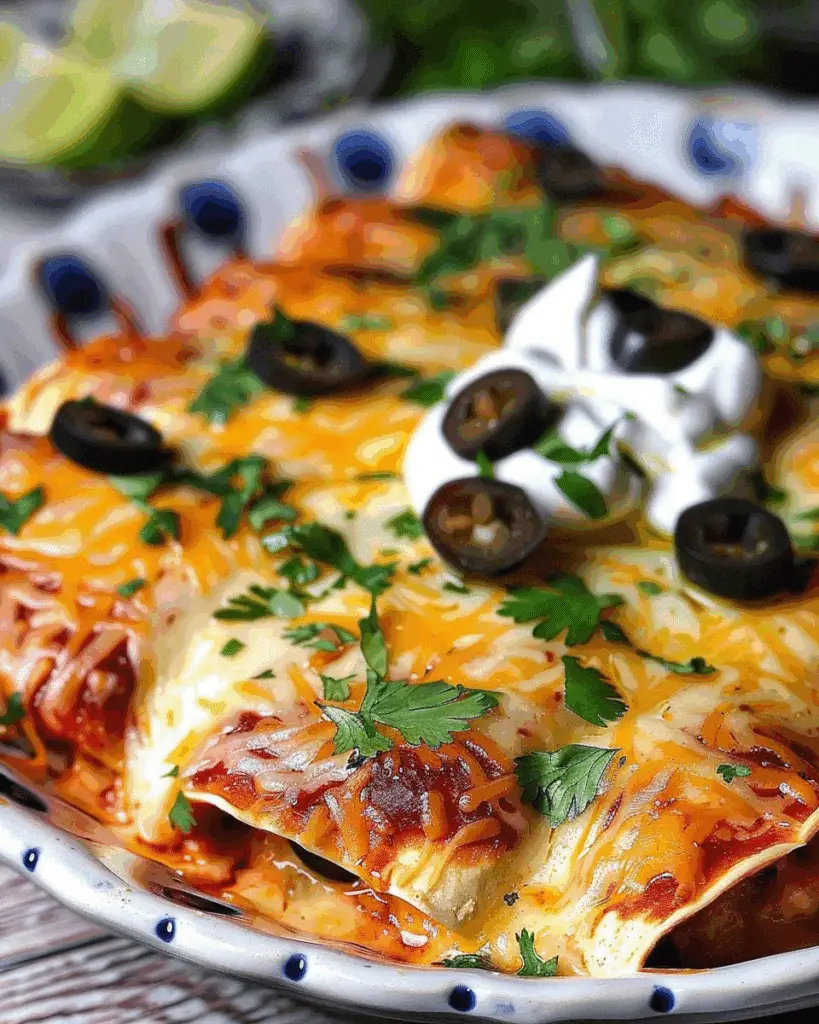 Taquito Enchilada Casserole Recipe