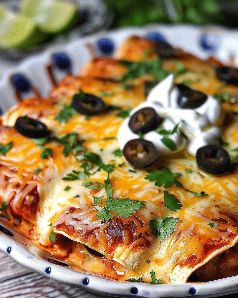 Taquito Enchilada Casserole Recipe