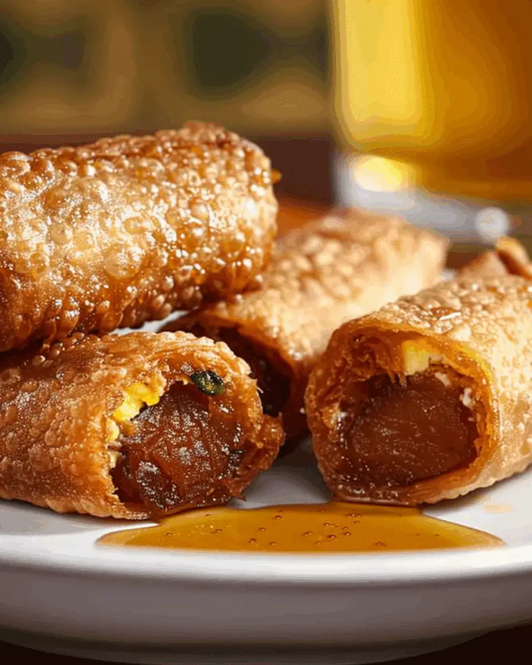 Texas Twinkies Egg Rolls With Honey