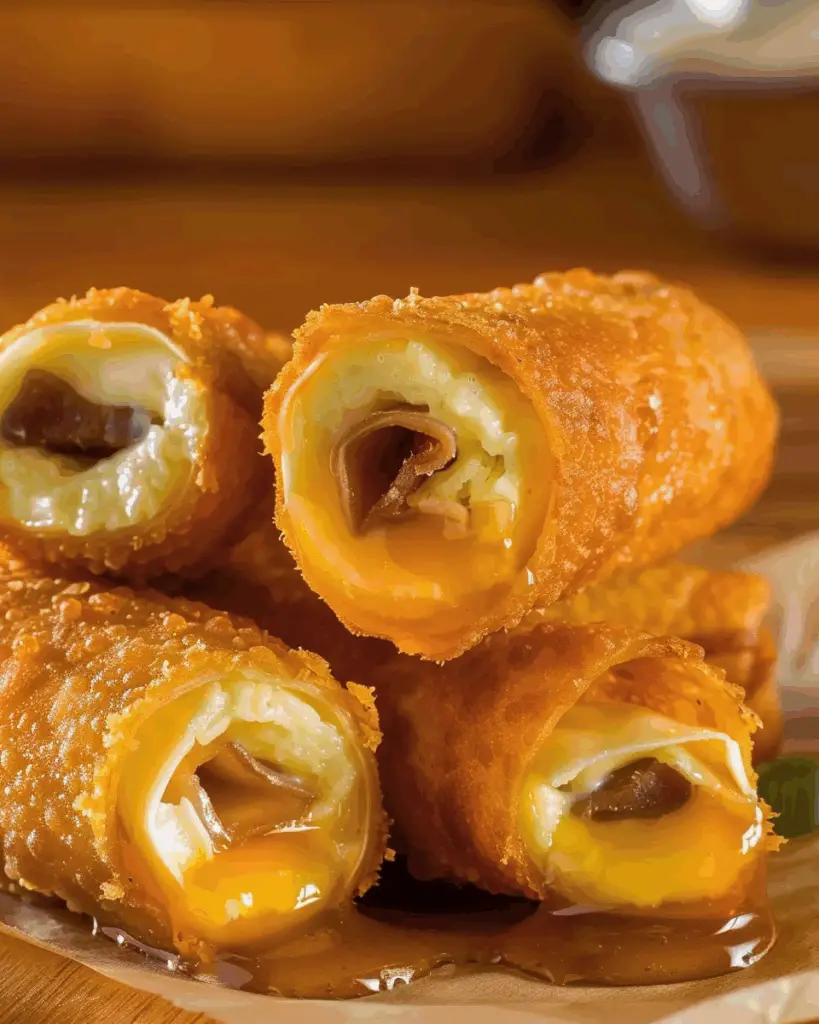 Texas Twinkies Egg Rolls With Honey