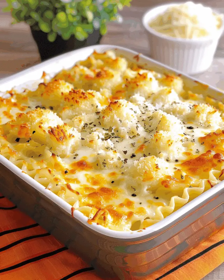 The Best Easy Chicken Alfredo Lasagna