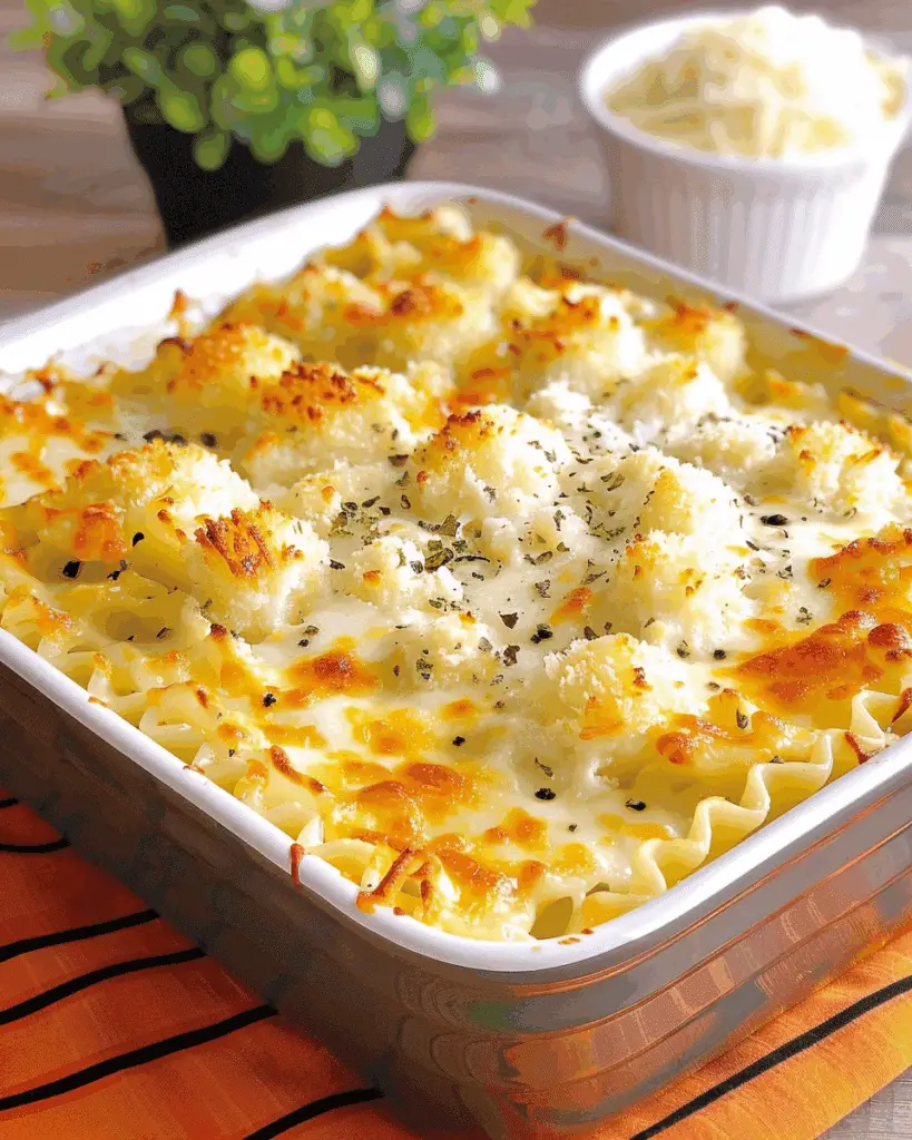 The Best Easy Chicken Alfredo Lasagna