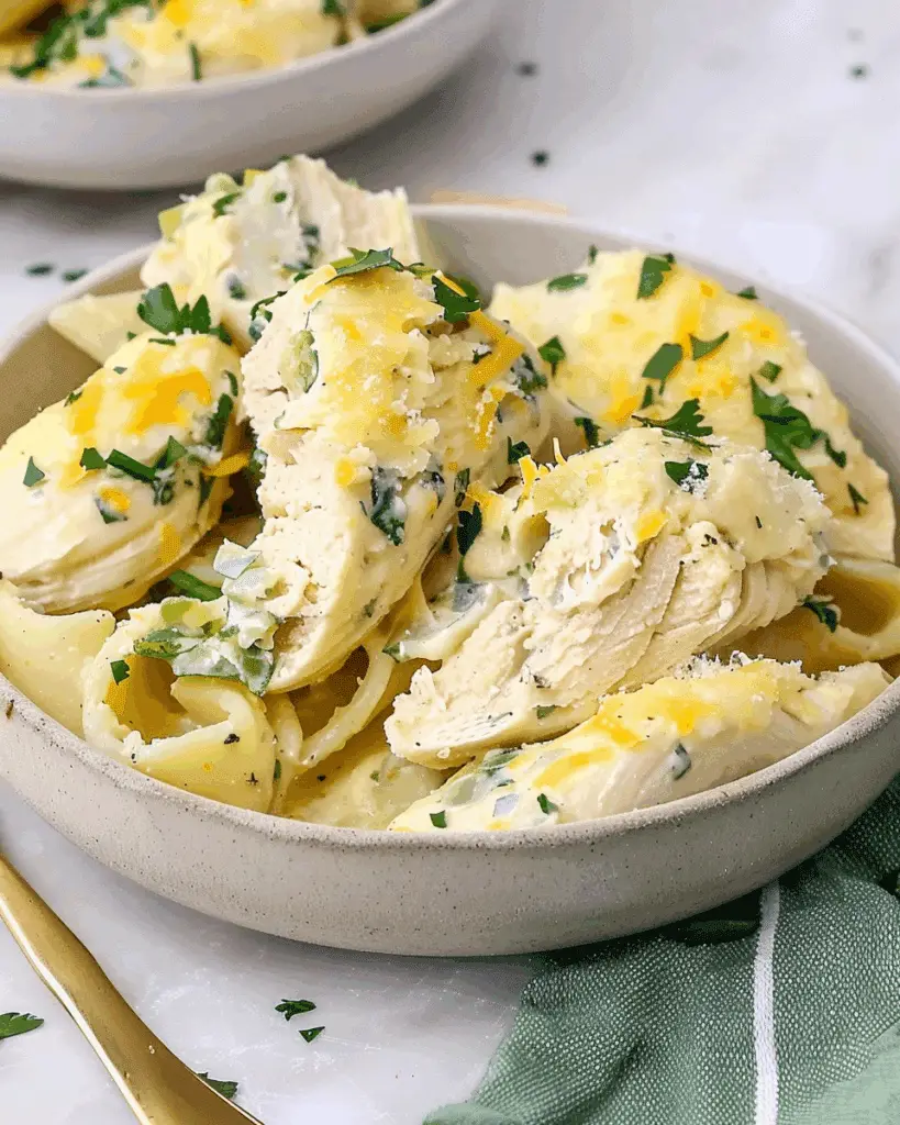 5‑Ingredient Slow Cooker Chicken and Dumplings