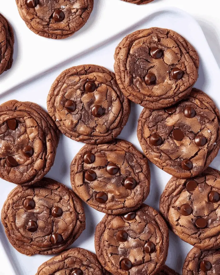 Triple Chocolate Cookies