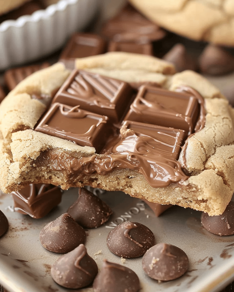 Triple Reese’s Peanut Butter Cookies