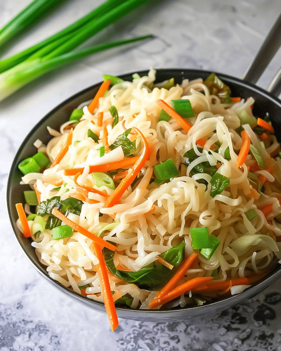 Easy Breezy Vegetable Lo Mein