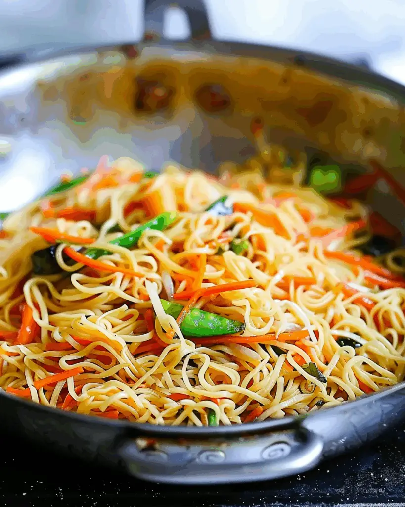Easy Breezy Vegetable Lo Mein
