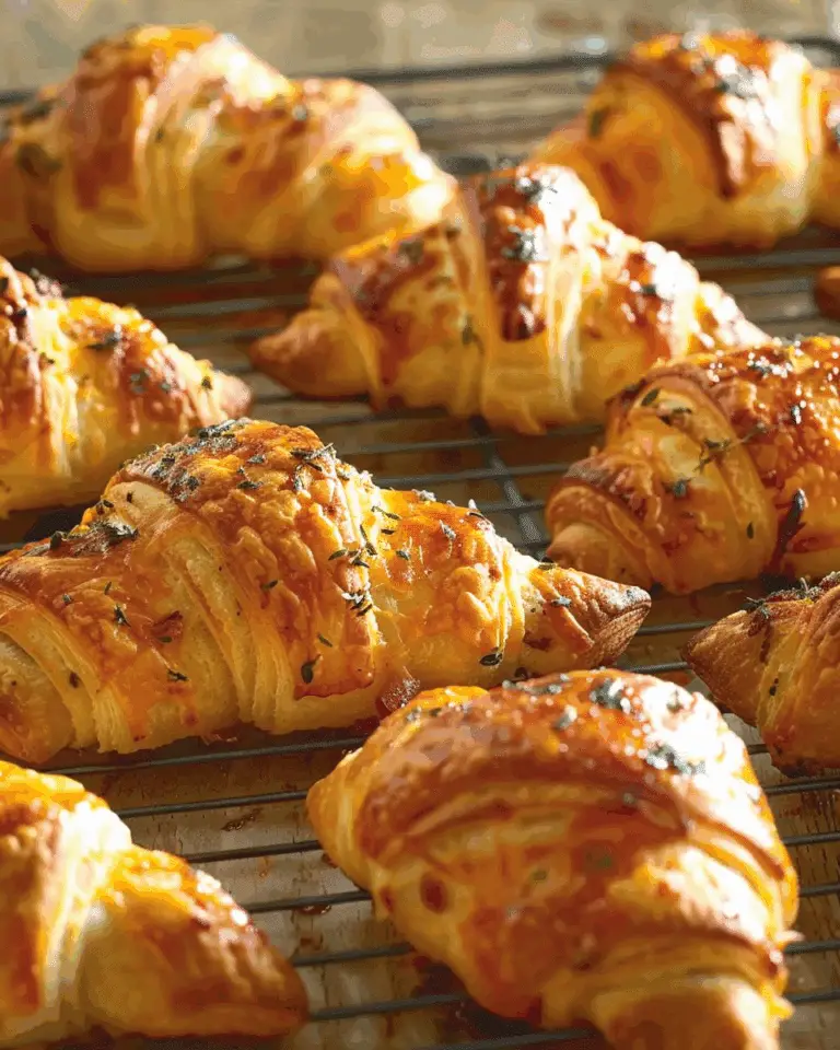 Cheesy Chicken Stuffed Crescent Rolls