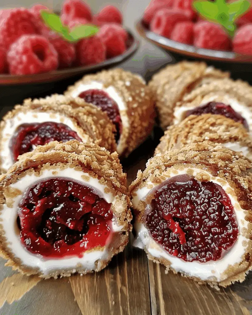 Peanut Butter & Jelly Cheesecake Roll-Ups