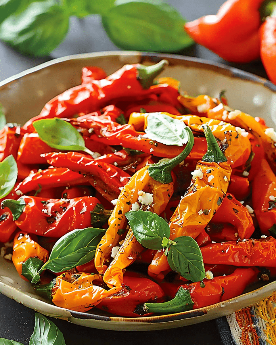Irresistible Balsamic-Roasted Peppers Recipe to Savor