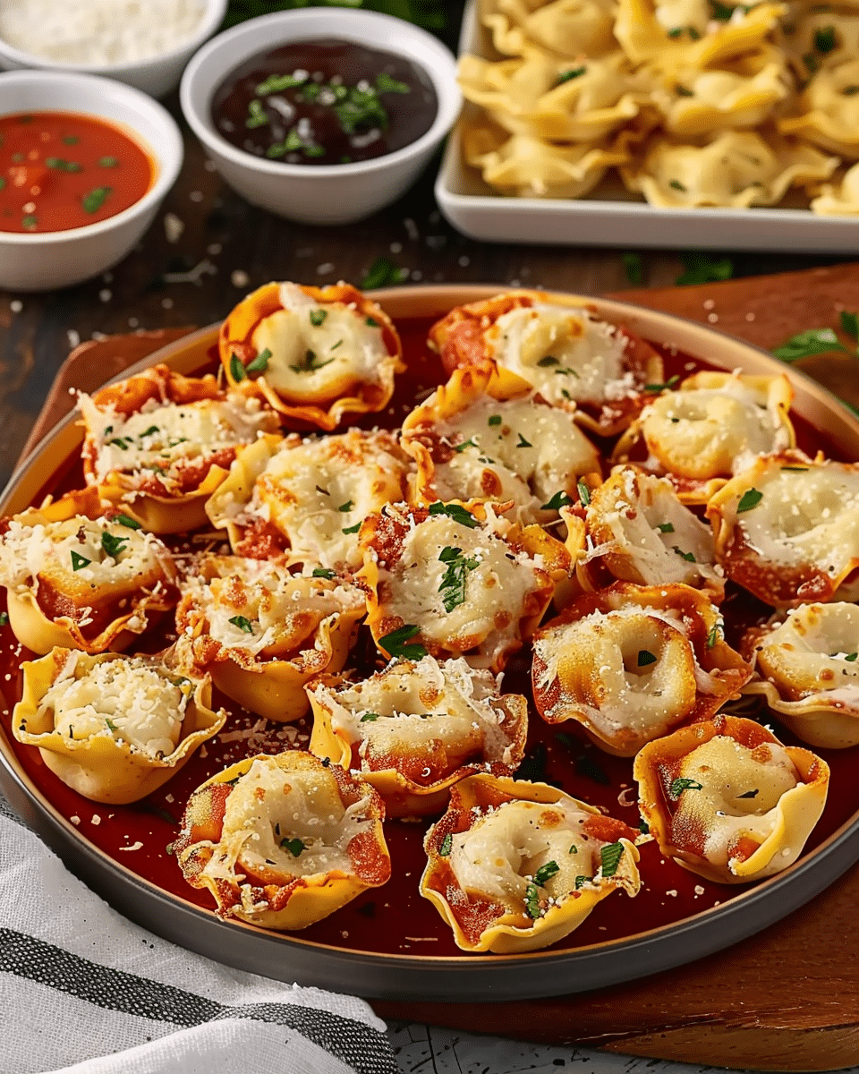 Irresistible Cheese Tortellini Party Snacks