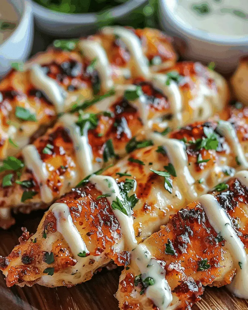 Irresistible Crack Chicken Tenders – Crispy, Cheesy, and So Good