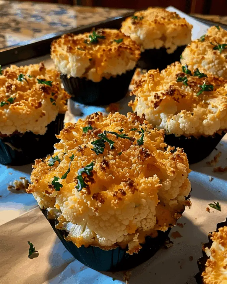 Keto Smoked Gouda Cauliflower Cups