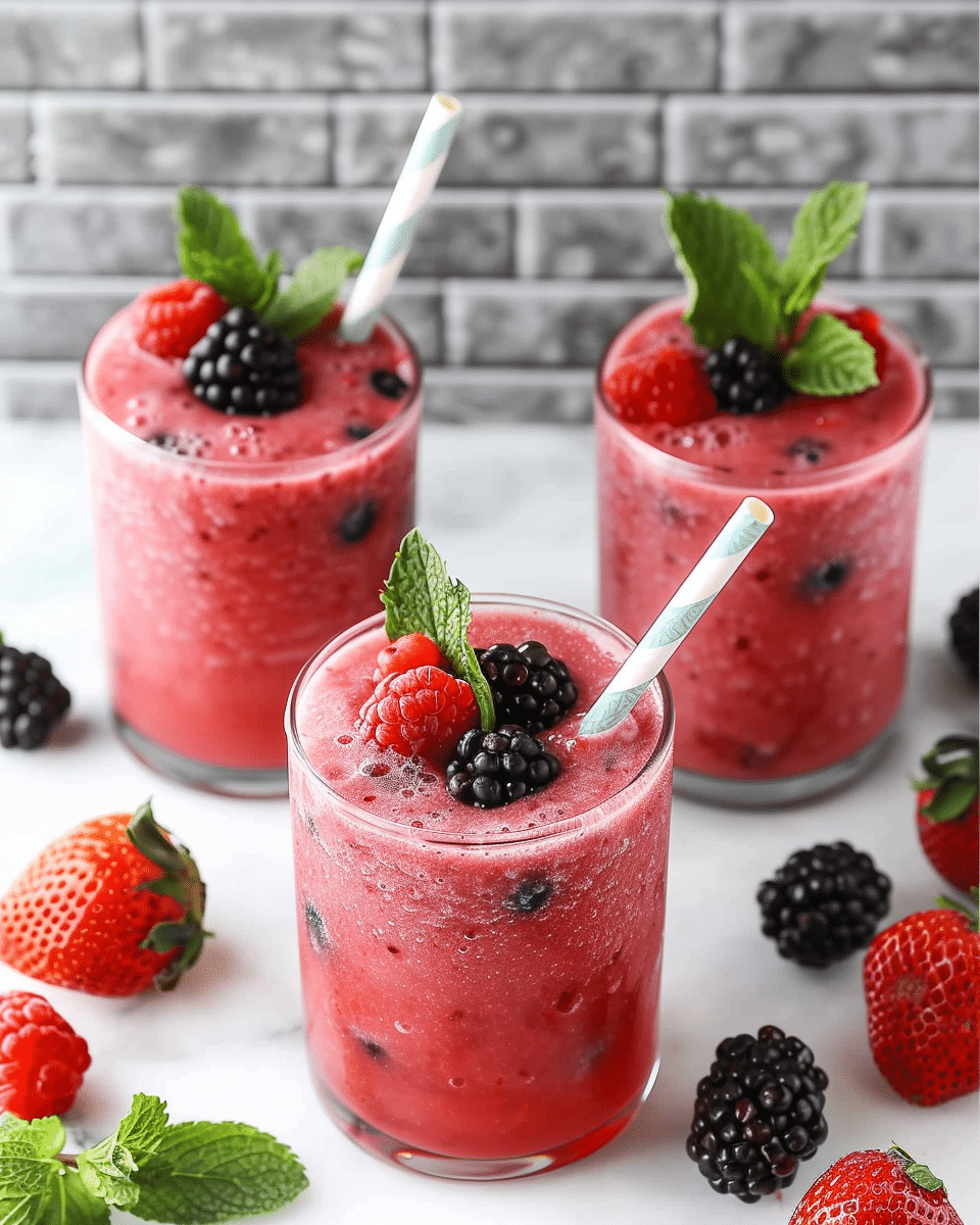 Mixed Berry Smoothie