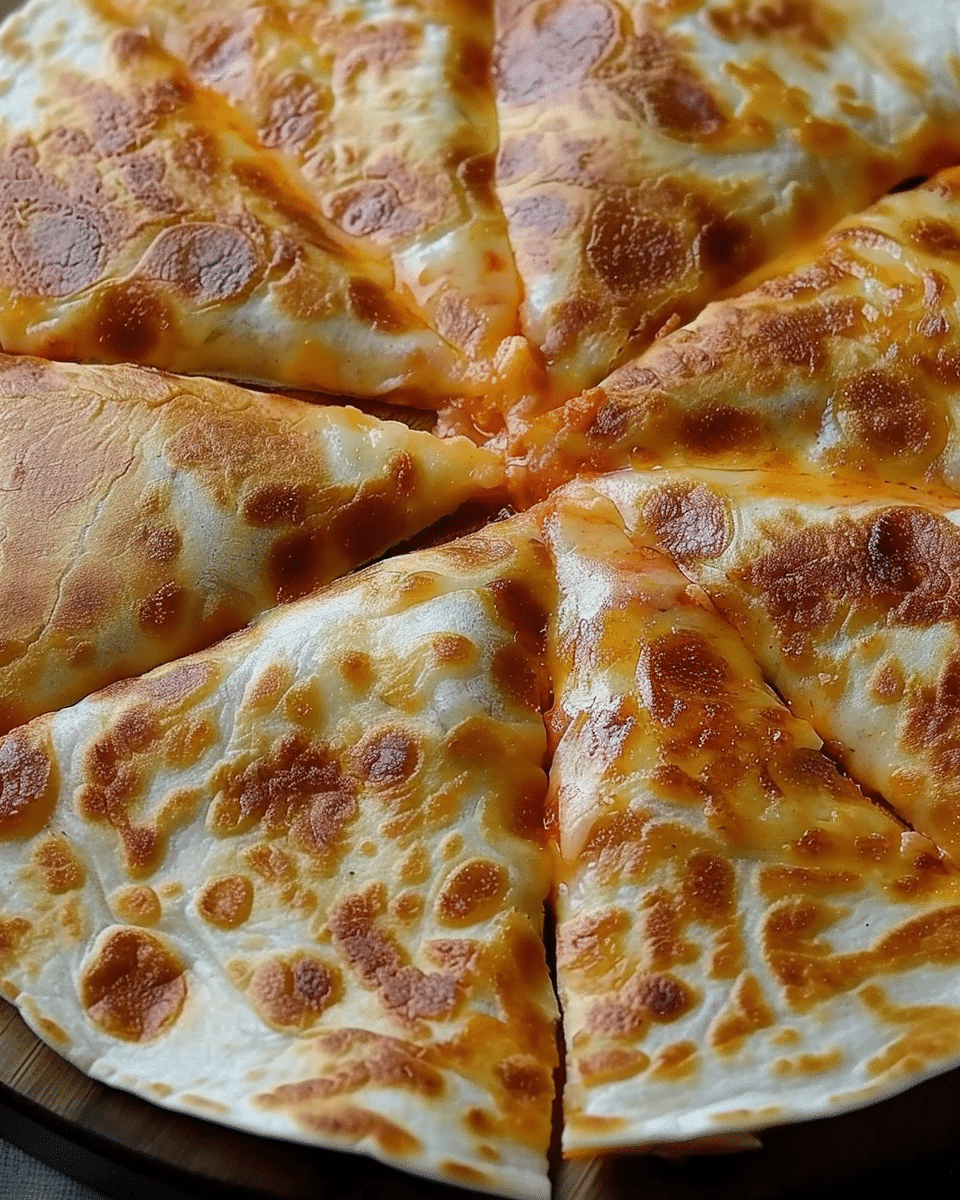 5-Ingredient Pizza Quesadillas (Easy & Cheesy)