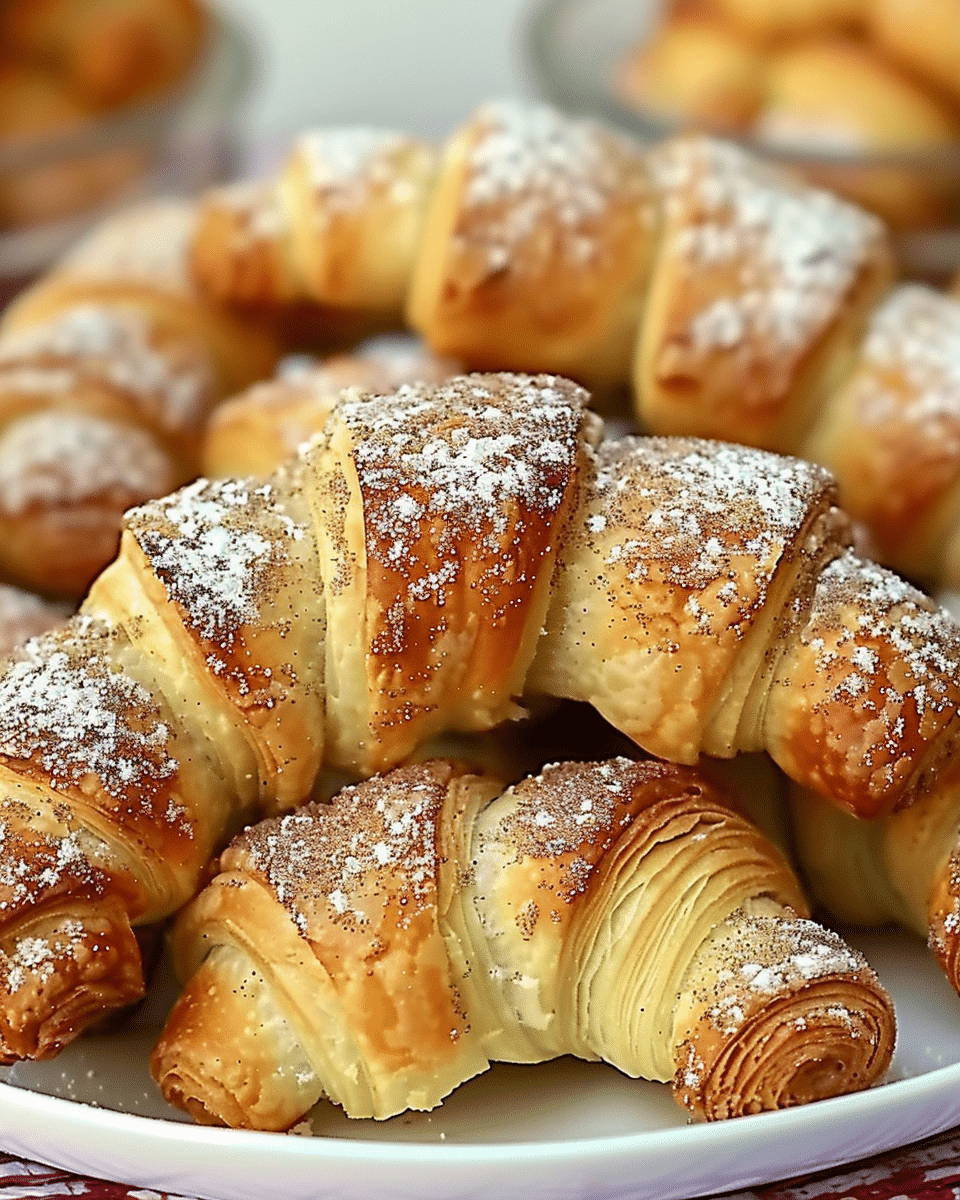 Crescent Roll Cinnamon Twists