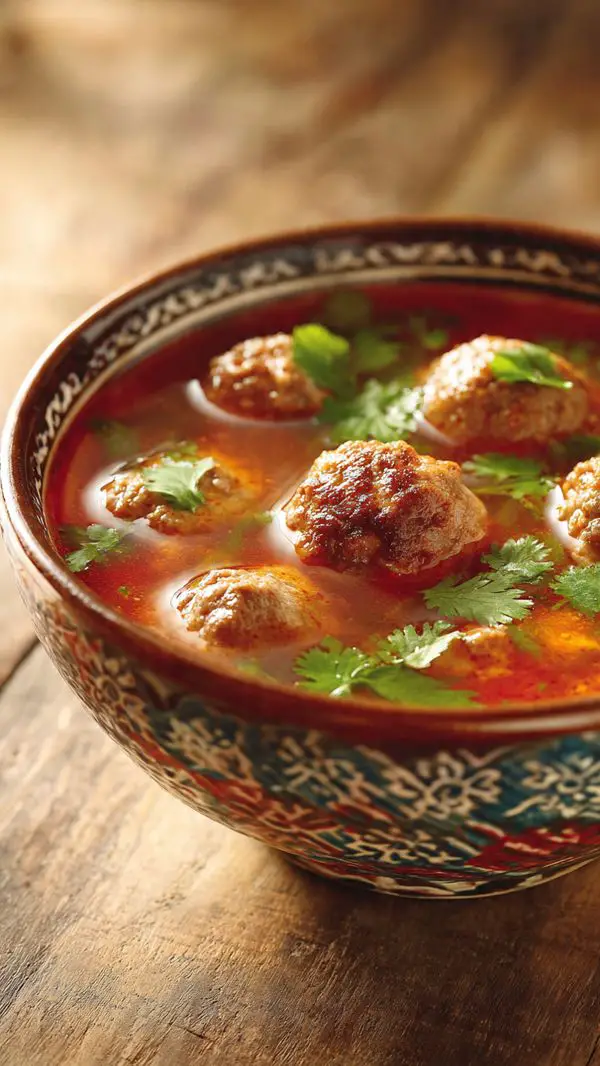 Albóndigas Mexican Meatball Soup