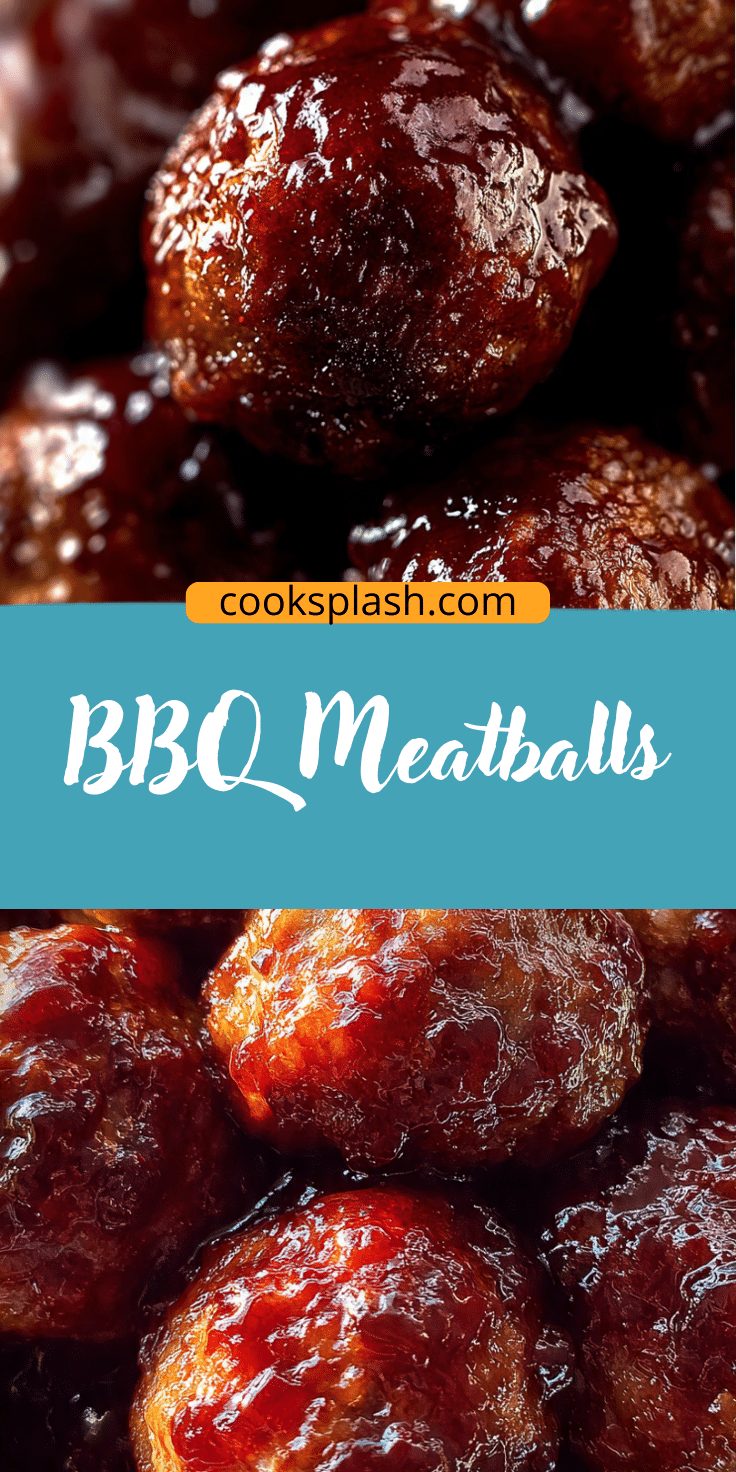Meatball Splash BBQ Meatballs | Cook Splash