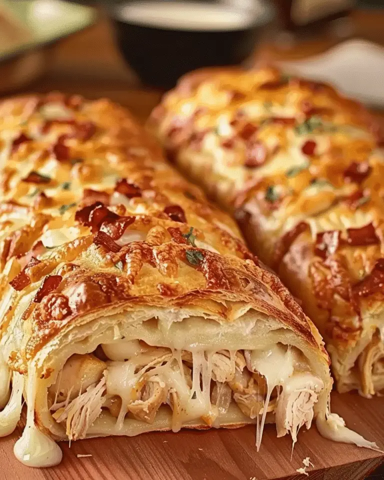 Baked Chicken Alfredo Calzones