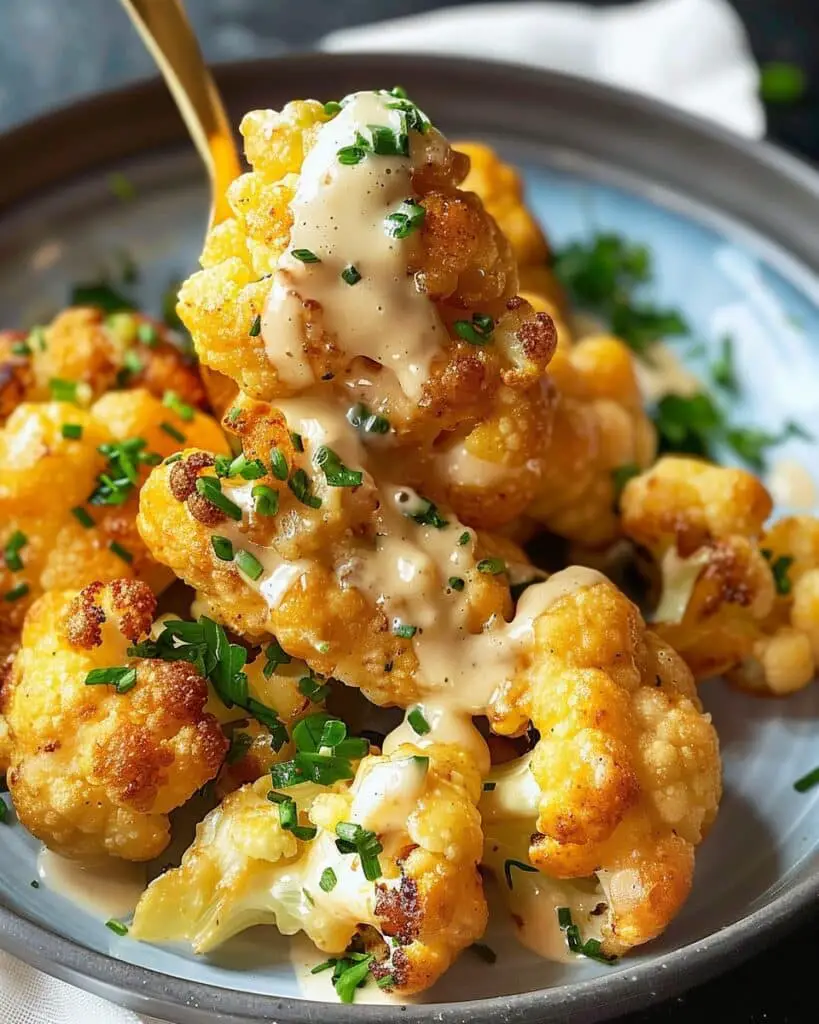 Crispy Battered Cauliflower