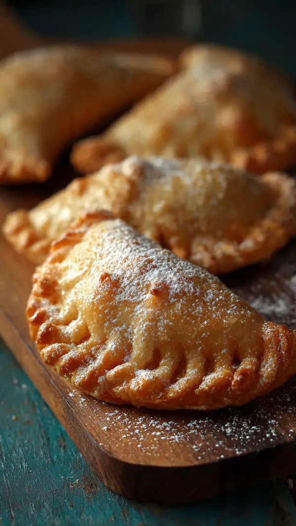 Cajeta-Filled Mexican Sweet Empanadas