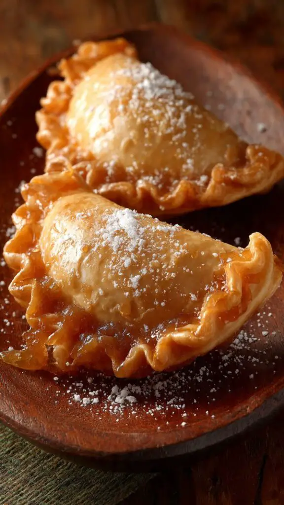 Cajeta-Filled Mexican Sweet Empanadas
