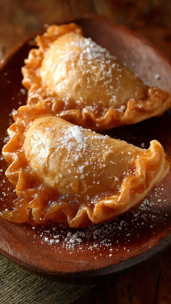 Cajeta-Filled Mexican Sweet Empanadas