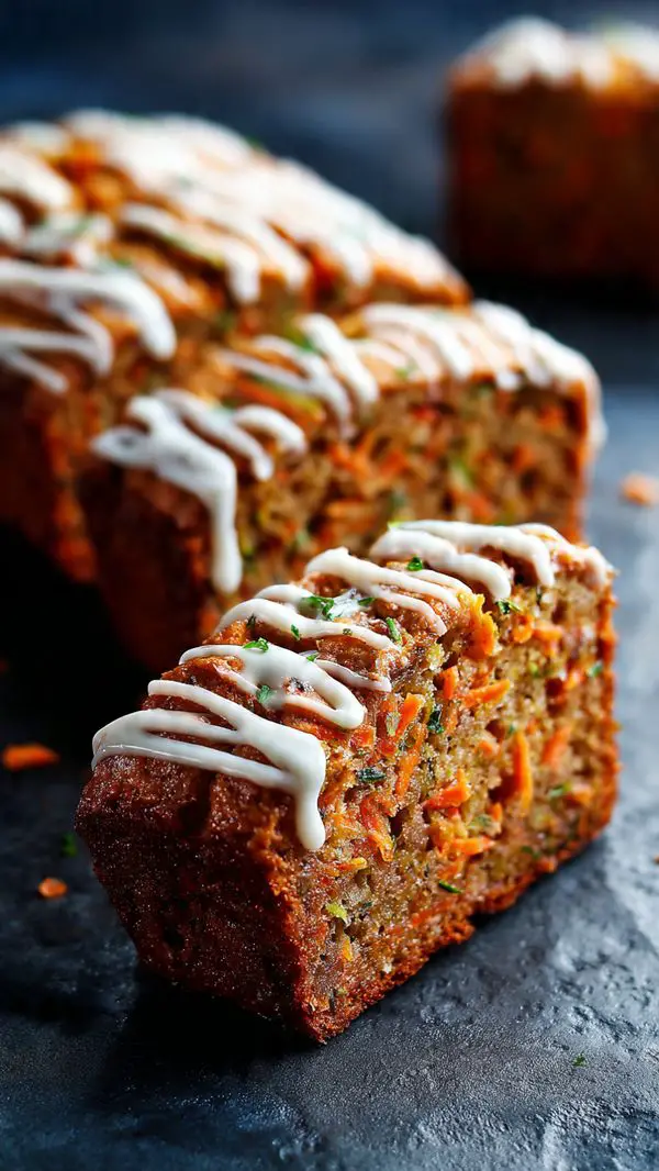 Carrot Apple Zucchini Bread
