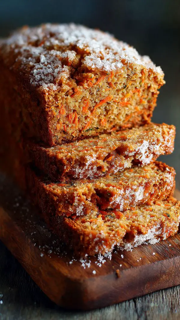 Carrot Apple Zucchini Bread