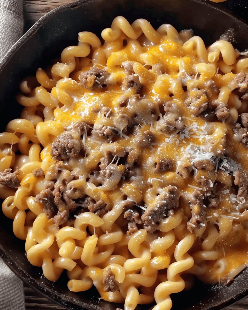 Cheesy Steak Hamburger Helper