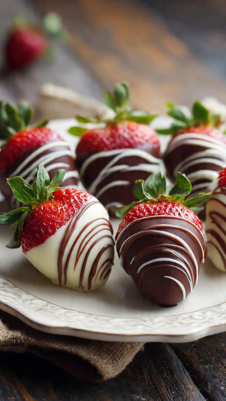 Chocolate-Covered Cheesecake Strawberries That Wow!