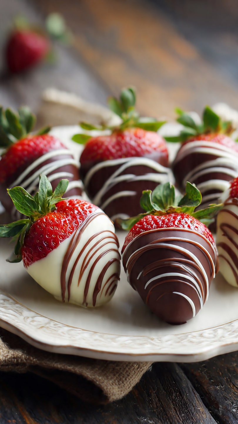 Chocolate-Covered Cheesecake Strawberries That Wow!