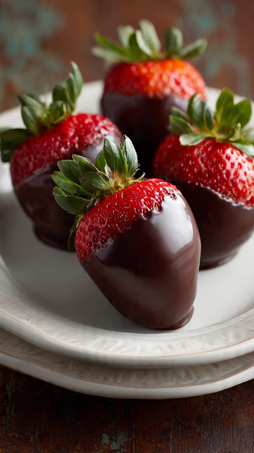 Chocolate-Covered Cheesecake Strawberries That Wow!