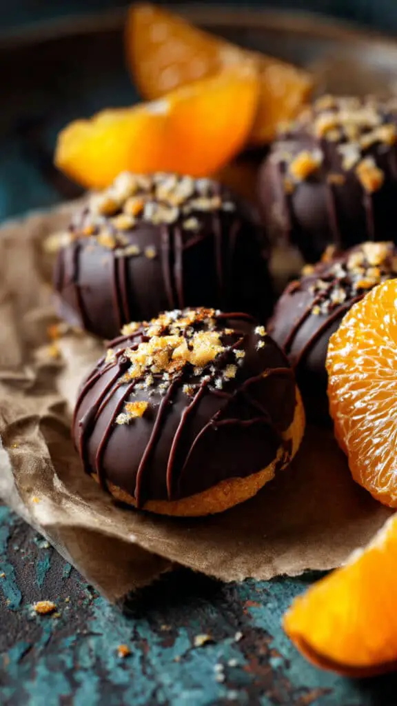 Chocolate Dipped Orange Creams