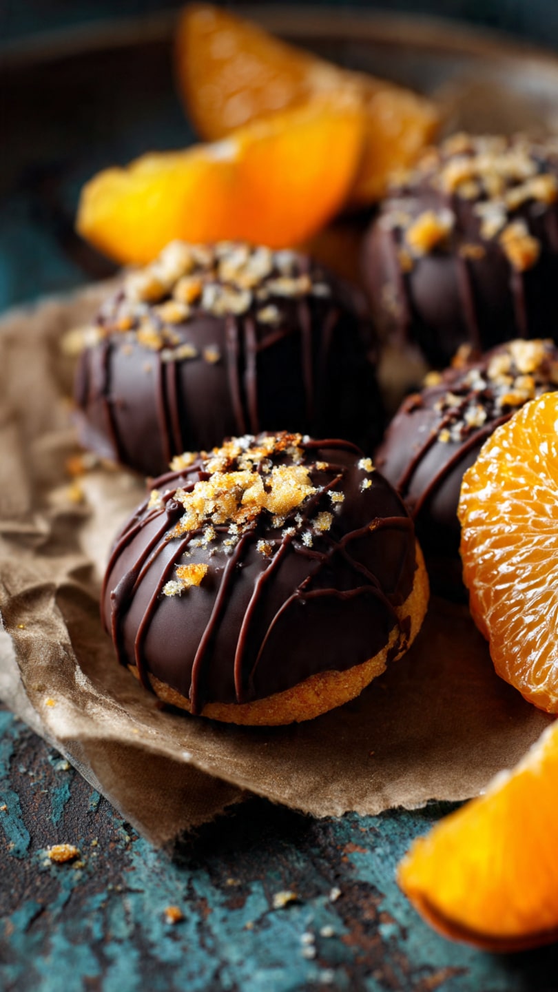 Chocolate Dipped Orange Creams