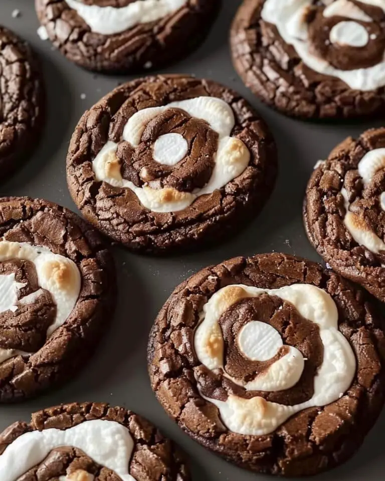Chocolate Marshmallow Cookies
