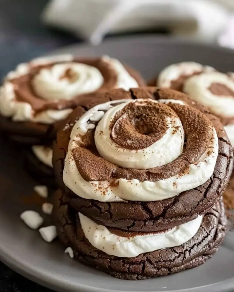 Chocolate Marshmallow Cookies