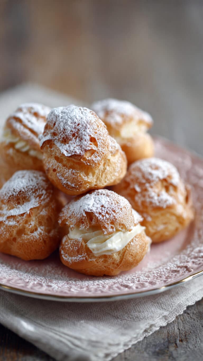 Classic French Profiteroles