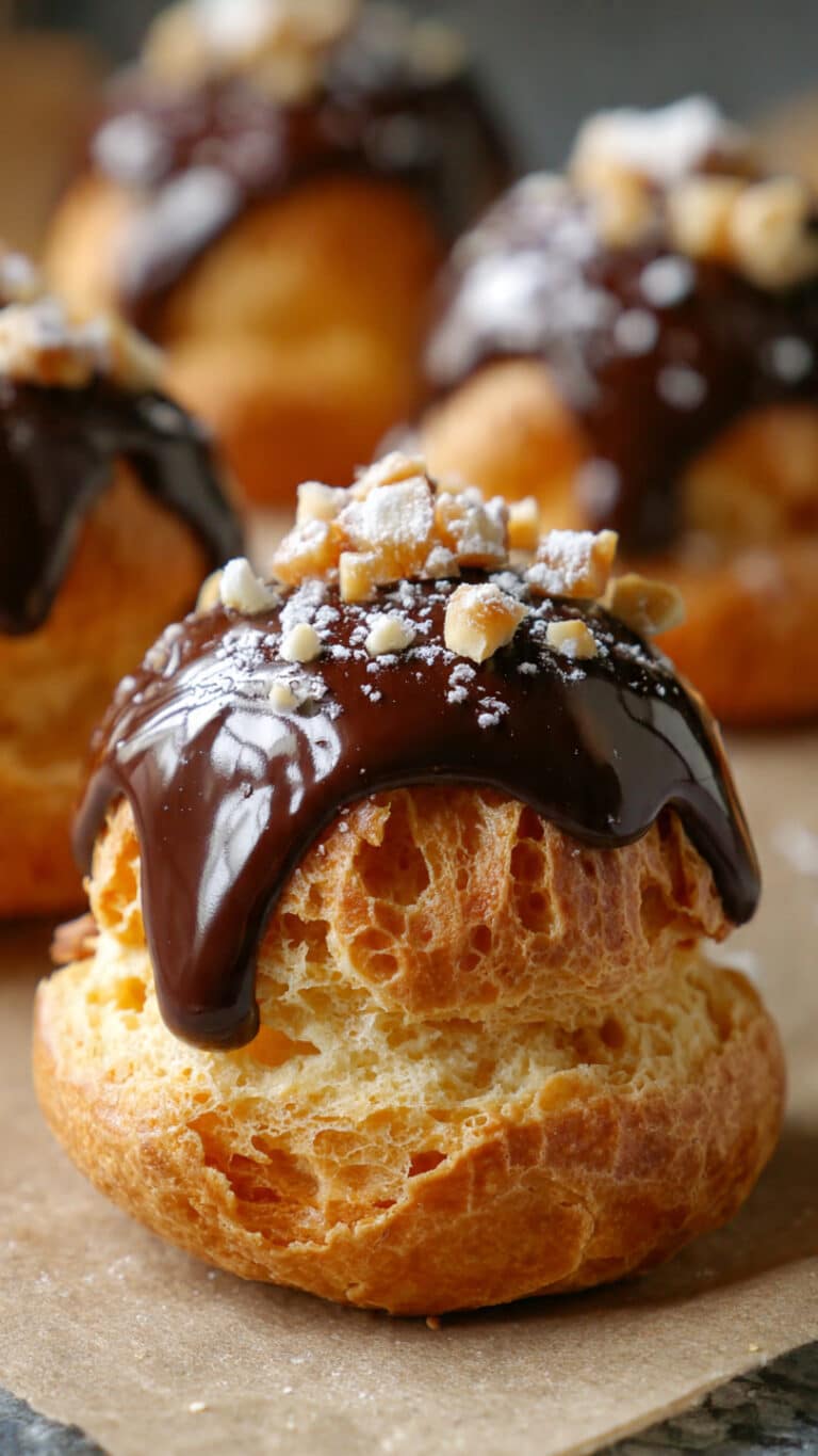 Classic French Profiteroles