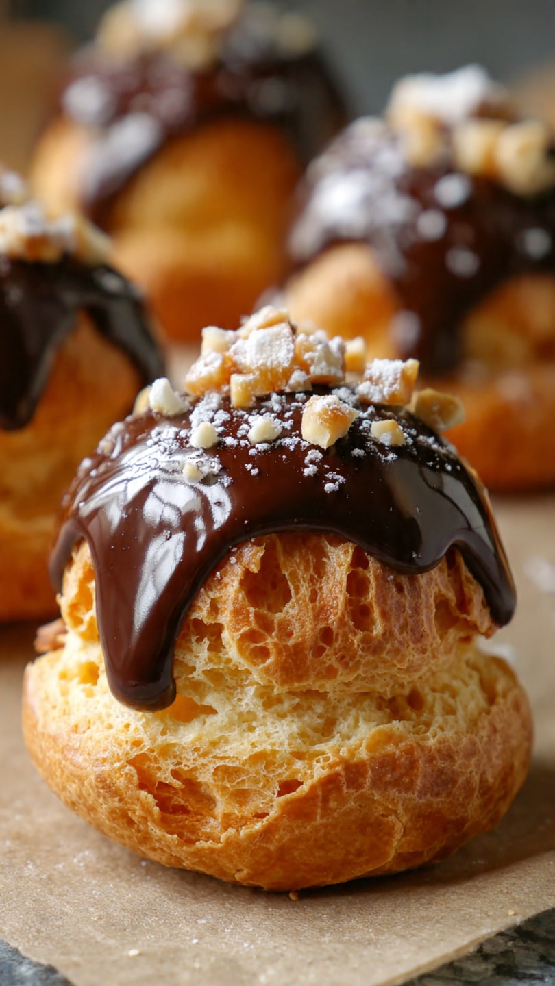Classic French Profiteroles