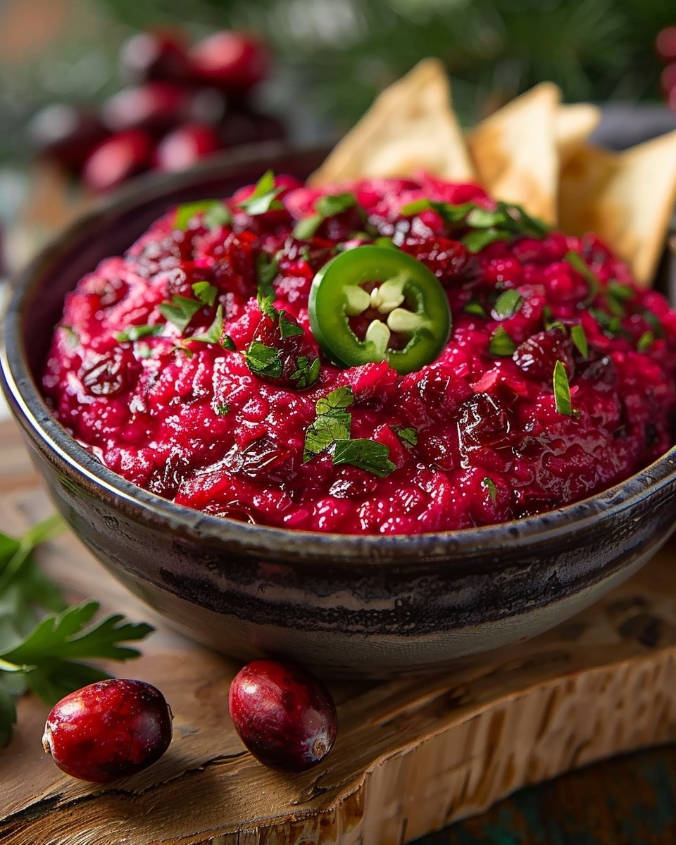 Cranberry Jalapeno Dip