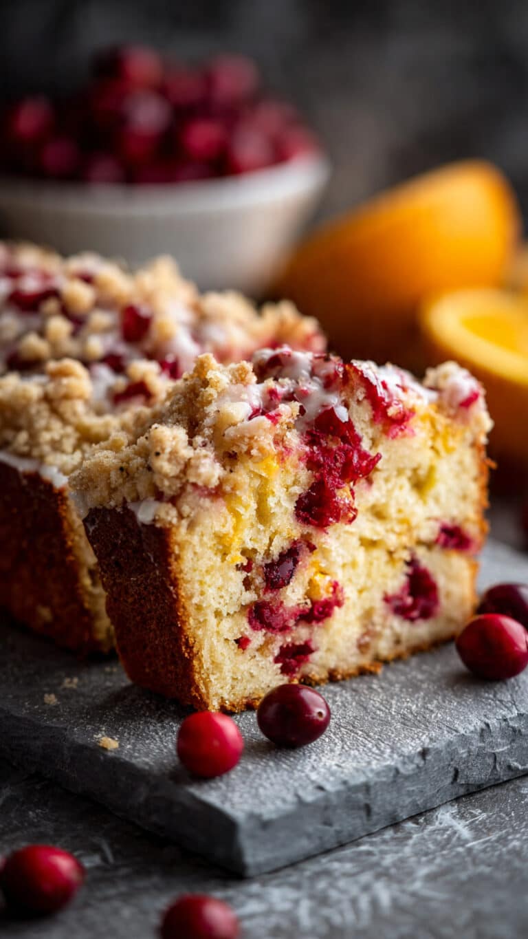 Cranberry Orange Coffee Cake