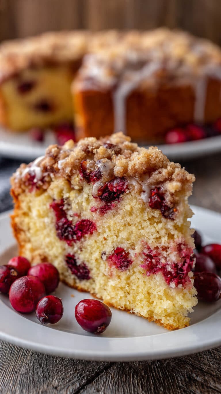 Cranberry Orange Coffee Cake